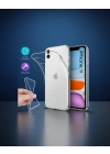 Apple İphone 11 Kılıf Lüx Şeffaf Silikon