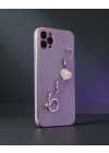 Apple İphone 11 Pro Kılıf Esila Silikon - Mor