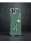 Apple İphone 11 Pro Kılıf Esila Silikon - Su Yeşili
