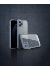 Apple İphone 11 Pro Kılıf Miami Şeffaf Silikon - Gri