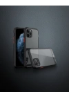 Apple İphone 11 Pro Kılıf Miami Şeffaf Silikon - Siyah