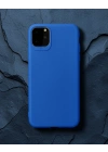 Apple İphone 11 Pro Max Kılıf First Silikon - Mavi