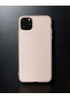Apple İphone 11 Pro Max Kılıf First Silikon - Rose Gold
