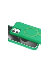 Apple iPhone 11 Regal Magsafe Standlı Kapak - Yeşil