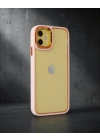 Apple İphone 12 Kılıf Dora Kapak - Pudra