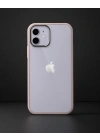 Apple İphone 12 Kılıf Element Silikon - Pembe
