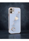 Apple İphone 12 Kılıf Esila Silikon - Lila