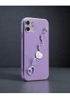 Apple İphone 12 Kılıf Esila Silikon - Mor