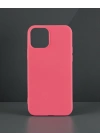 Apple İphone 12 Mini Kılıf First Silikon - Pembe