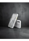 Apple İphone 12 Mini Kılıf Miami Şeffaf Silikon - Lila