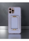 Apple İphone 12 Pro Kılıf Coco Elit Kapak - Lila