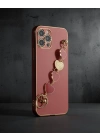 Apple İphone 12 Pro Kılıf Esila Silikon - Kırmızı