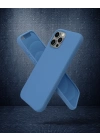 Apple İphone 12 Pro Kılıf First Silikon - Mavi