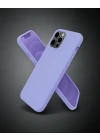 Apple İphone 12 Pro Kılıf First Silikon - Mor