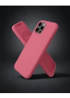 Apple İphone 12 Pro Kılıf First Silikon - Pembe