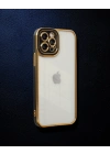 Apple İphone 12 Pro Kılıf Liva Lens Silikon - Siyah