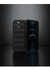 Apple İphone 12 Pro Kılıf Optimum Silikon - Siyah