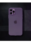 Apple İphone 12 Pro Kılıf Puma Silikon - Koyu Mor