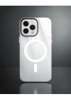 Apple İphone 12 Pro Max Kılıf Beta Magneticsafe Silikon - Şeffaf