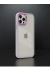 Apple İphone 12 Pro Max Kılıf Dora Kapak - Lila