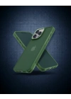Apple İphone 12 Pro Max Kılıf Elegant Kapak - Yeşil
