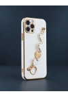 Apple İphone 12 Pro Max Kılıf Esila Silikon - Beyaz