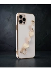 Apple İphone 12 Pro Max Kılıf Esila Silikon - Pudra