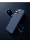 Apple İphone 12 Pro Max Kılıf First Silikon - Lacivert