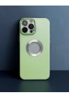 Apple İphone 13 Pro Kılıf Best Silikon - Yeşil