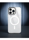 Apple İphone 13 Pro Kılıf Beta Magneticsafe Silikon - Şeffaf