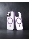 Apple İphone 13 Pro Kılıf Element Magneticsafe Sert Kapak - Derin Mor