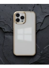 Apple İphone 13 Pro Kılıf Element Silikon - Gold