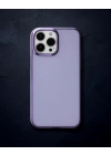 Apple İphone 13 Pro Kılıf Element Silikon - Mor