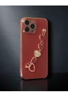 Apple İphone 13 Pro Kılıf Esila Silikon - Kırmızı