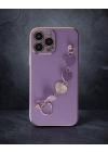 Apple İphone 13 Pro Kılıf Esila Silikon - Mor