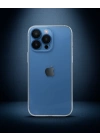 Apple İphone 13 Pro Kılıf Luko Lens Silikon - Sierra Blue