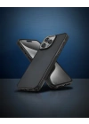 Apple İphone 13 Pro Max Kılıf Elegant Kapak - Siyah