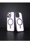Apple İphone 13 Pro Max Kılıf Element Magneticsafe Sert Kapak - Derin Mor