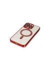 Apple iPhone 13 Pro Max Kılıf Kross Magneticsafe Kapak - Kırmızı