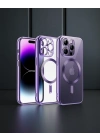 Apple İphone 13 Pro Max Kılıf Kross Magneticsafe Kapak - Mor