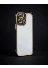 Apple İphone 13 Pro Max Kılıf Liva Lens Silikon - Siyah