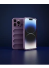 Apple İphone 13 Pro Max Kılıf Optimum Silikon - Mor
