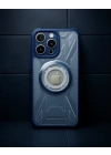 Apple İphone 13 Pro Max Kılıf Prag Magneticsafe Kapak - Lacivert