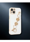Apple İphone 14 Kılıf Esila Silikon - Beyaz