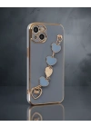 Apple İphone 14 Kılıf Esila Silikon - Gri