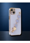 Apple İphone 14 Kılıf Esila Silikon - Lila