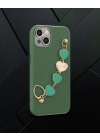Apple İphone 14 Kılıf Esila Silikon - Su Yeşili