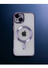 Apple İphone 14 Kılıf Kross Magneticsafe Kapak - Mor