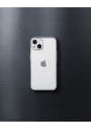 Apple İphone 14 Kılıf Montreal Silikon Kapak - Gri