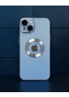 Apple İphone 14 Plus Kılıf Best Silikon - Mavi